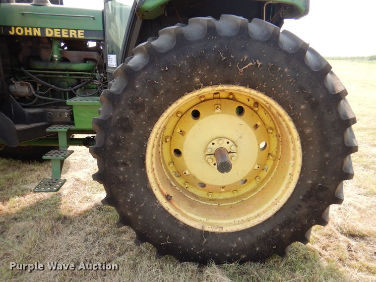 image for item DK2350 1989 John Deere 4455  MFWD tractor