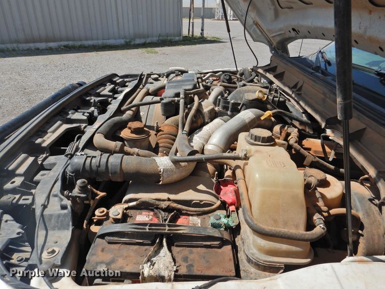 image for item DK2429 2015 Ford F250 Super Duty  SuperCab bale bed pickup truck