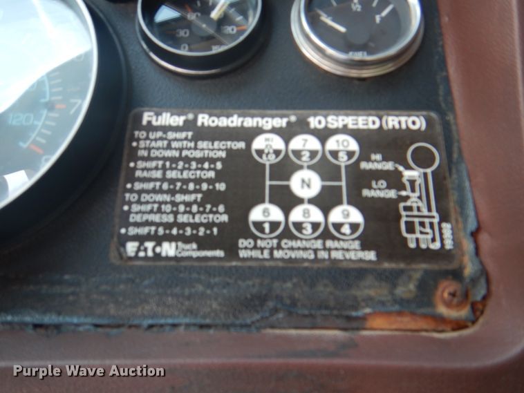 image for item DH7275 1980 White Road Boss  rollback truck