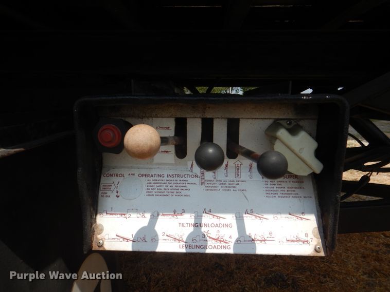 image for item DH7275 1980 White Road Boss  rollback truck