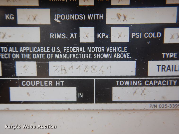 image for item DK8142 2008 Timpte  grain trailer