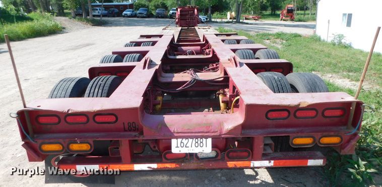 image for item DK8625 2000 Dierzen Lowboy  equipment trailer