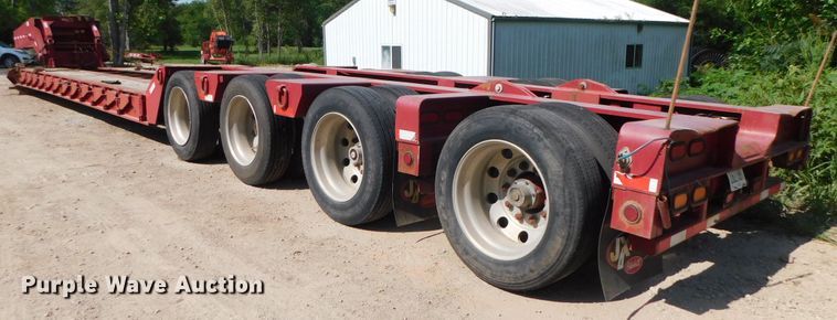 image for item DK8625 2000 Dierzen Lowboy  equipment trailer