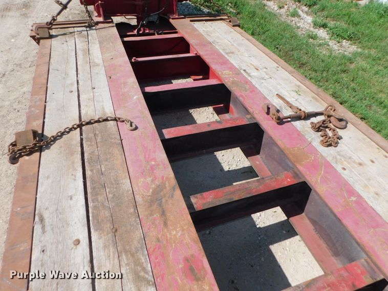 image for item DK8625 2000 Dierzen Lowboy  equipment trailer