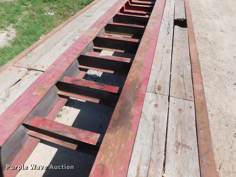 image for item DK8625 2000 Dierzen Lowboy  equipment trailer