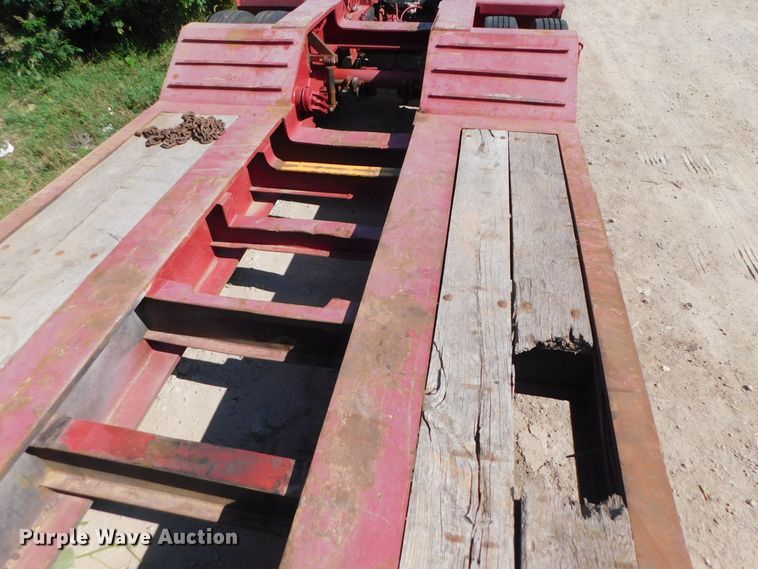 image for item DK8625 2000 Dierzen Lowboy  equipment trailer