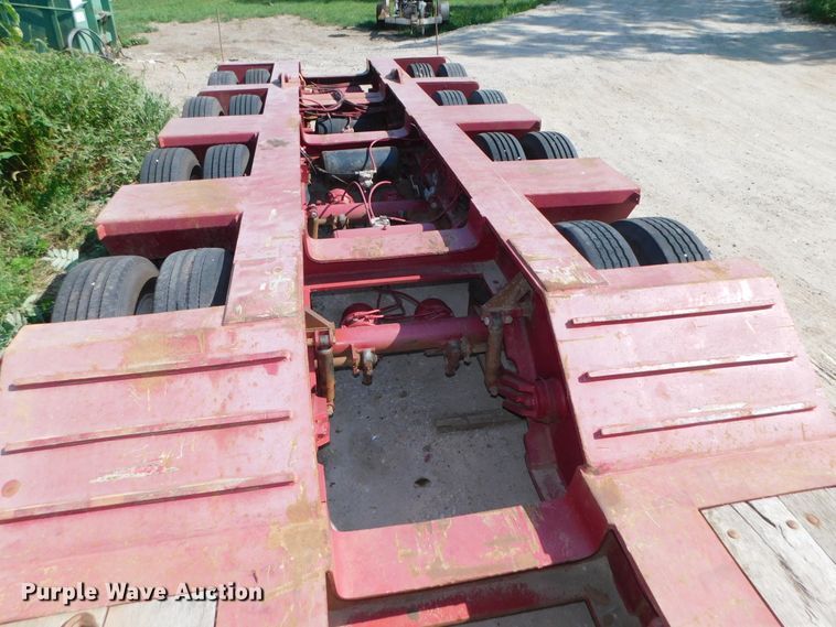 image for item DK8625 2000 Dierzen Lowboy  equipment trailer