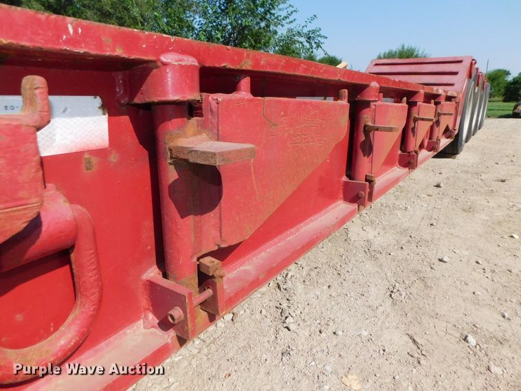 image for item DK8625 2000 Dierzen Lowboy  equipment trailer