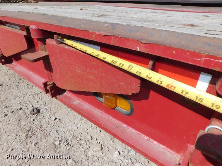 image for item DK8625 2000 Dierzen Lowboy  equipment trailer