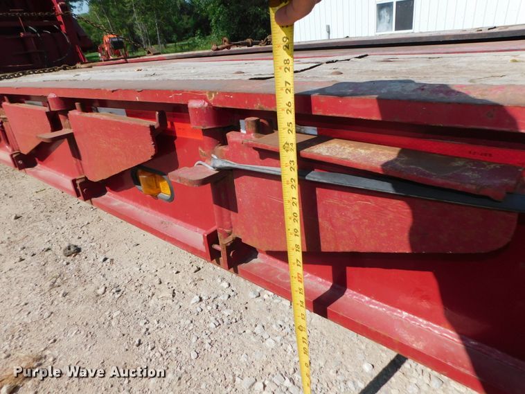 image for item DK8625 2000 Dierzen Lowboy  equipment trailer