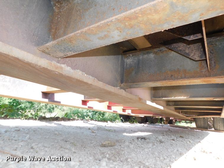 image for item DK8625 2000 Dierzen Lowboy  equipment trailer