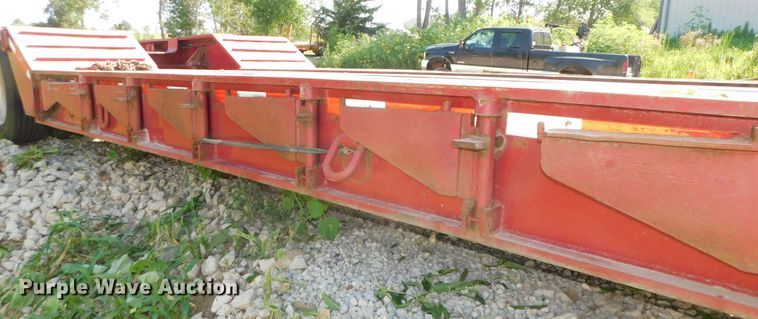 image for item DK8625 2000 Dierzen Lowboy  equipment trailer