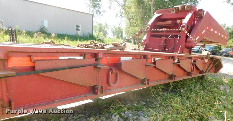 image for item DK8625 2000 Dierzen Lowboy  equipment trailer