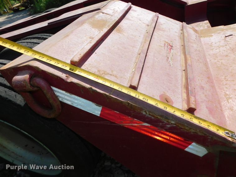 image for item DK8625 2000 Dierzen Lowboy  equipment trailer