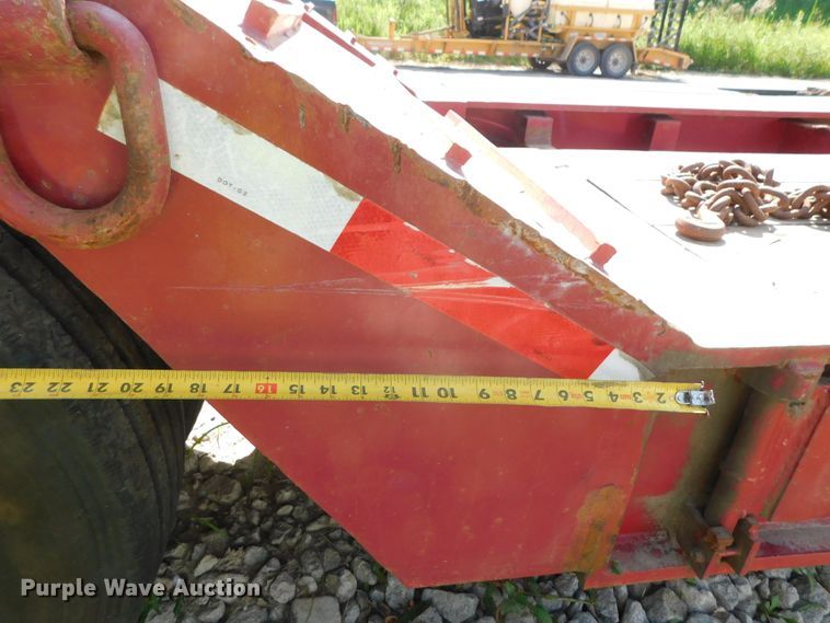 image for item DK8625 2000 Dierzen Lowboy  equipment trailer