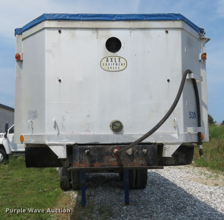 image for item FP9359 1978 Axle Equipment AF  end dump trailer