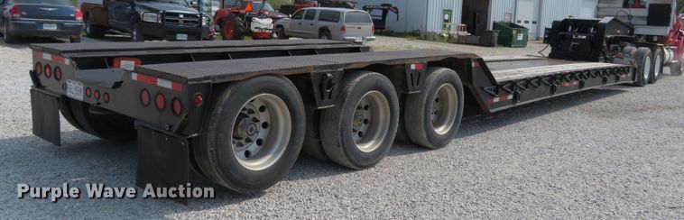 image for item FP9363 2011 Kauffman FR50DT-25K-43  lowboy equipment trailer