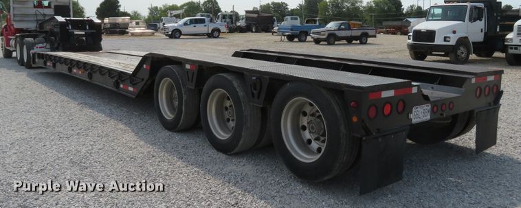 image for item FP9363 2011 Kauffman FR50DT-25K-43  lowboy equipment trailer