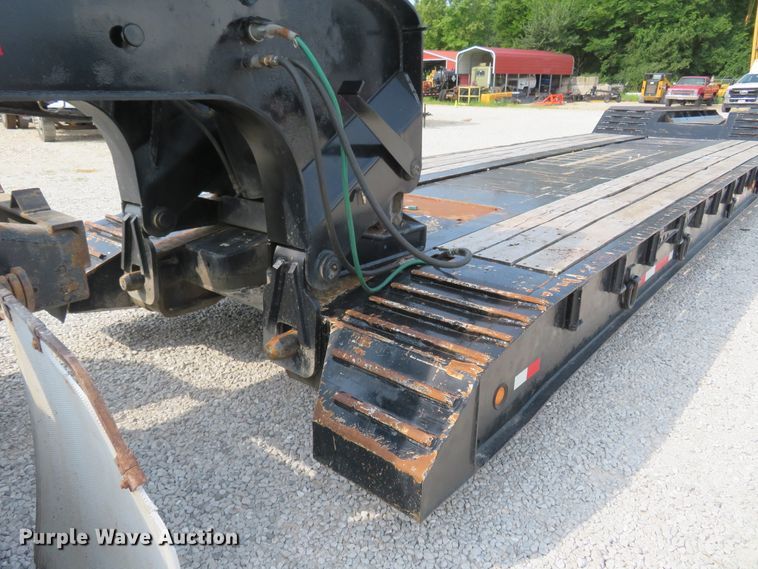 image for item FP9363 2011 Kauffman FR50DT-25K-43  lowboy equipment trailer