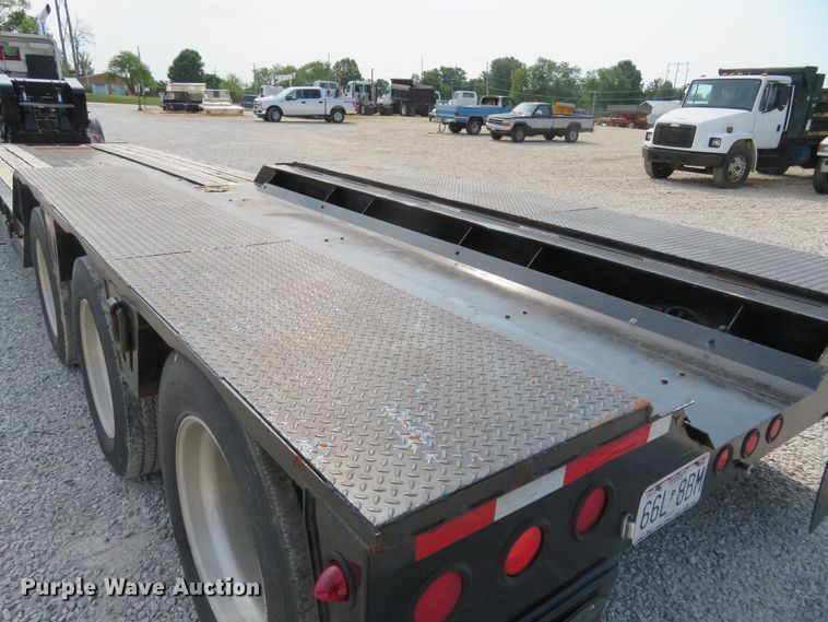 image for item FP9363 2011 Kauffman FR50DT-25K-43  lowboy equipment trailer