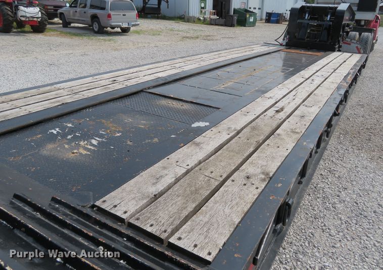 image for item FP9363 2011 Kauffman FR50DT-25K-43  lowboy equipment trailer