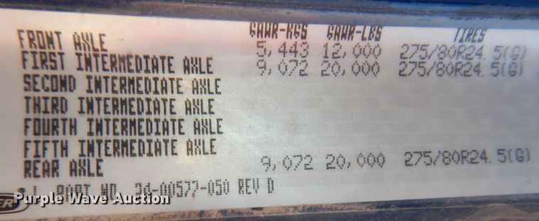 image for item IN9852 2001 Freightliner Columbia 120  semi truck