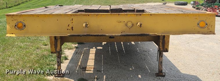image for item IU9328 1967 Load King 252LR  drop deck equipment trailer