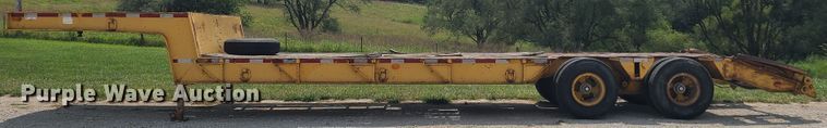 image for item IU9328 1967 Load King 252LR  drop deck equipment trailer