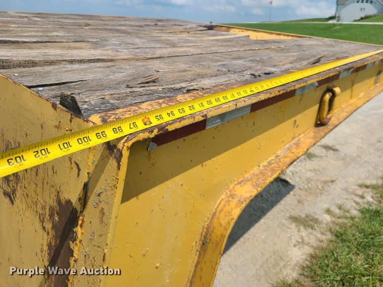 image for item IU9328 1967 Load King 252LR  drop deck equipment trailer