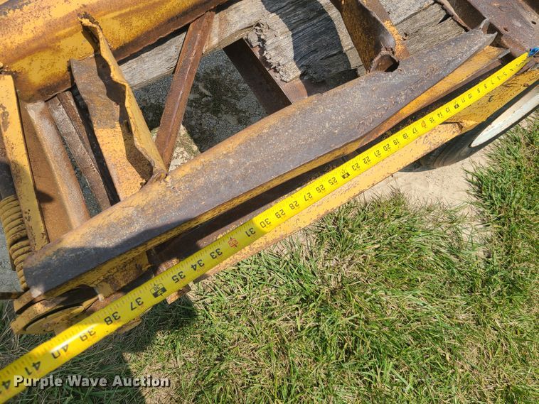 image for item IU9328 1967 Load King 252LR  drop deck equipment trailer