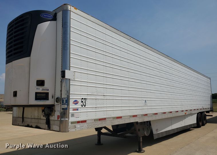 image for item JM9522 2008 Utility  refrigerated van trailer