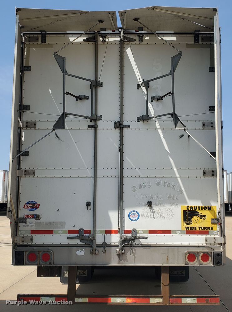 image for item JM9522 2008 Utility  refrigerated van trailer