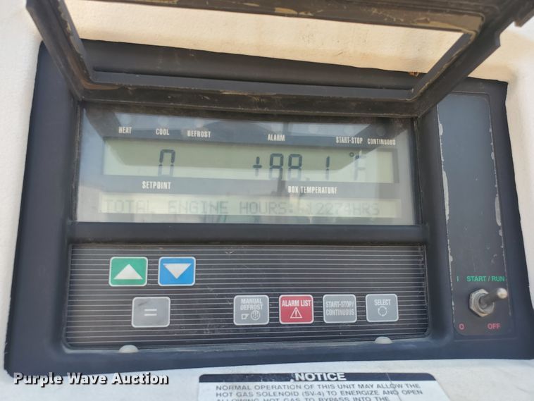 image for item JM9522 2008 Utility  refrigerated van trailer