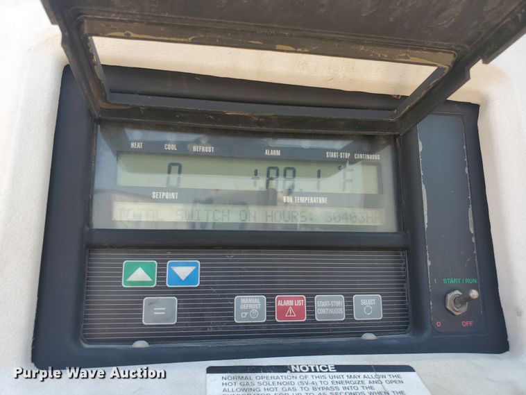 image for item JM9522 2008 Utility  refrigerated van trailer