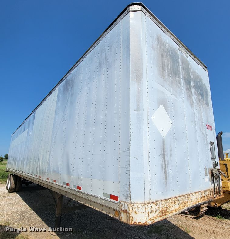 image for item KD9430 1988 Stoughton ASVW-485T-S  dry van trailer