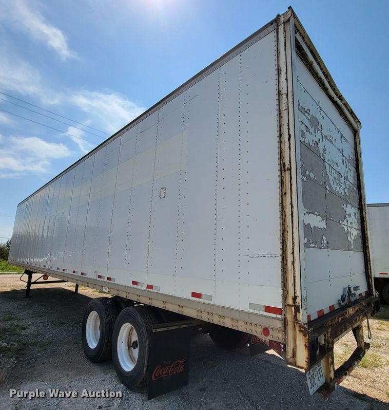 image for item KD9430 1988 Stoughton ASVW-485T-S  dry van trailer