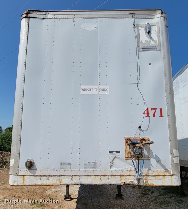 image for item KD9433 2000 Wabash  dry van trailer