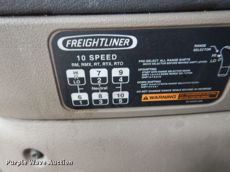 image for item KW9869 2011 Freightliner Cascadia 125  semi truck