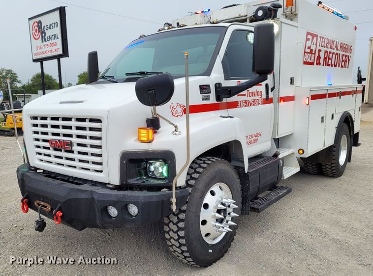 image for item BY9450 2009 GMC C7500  utility / service truck