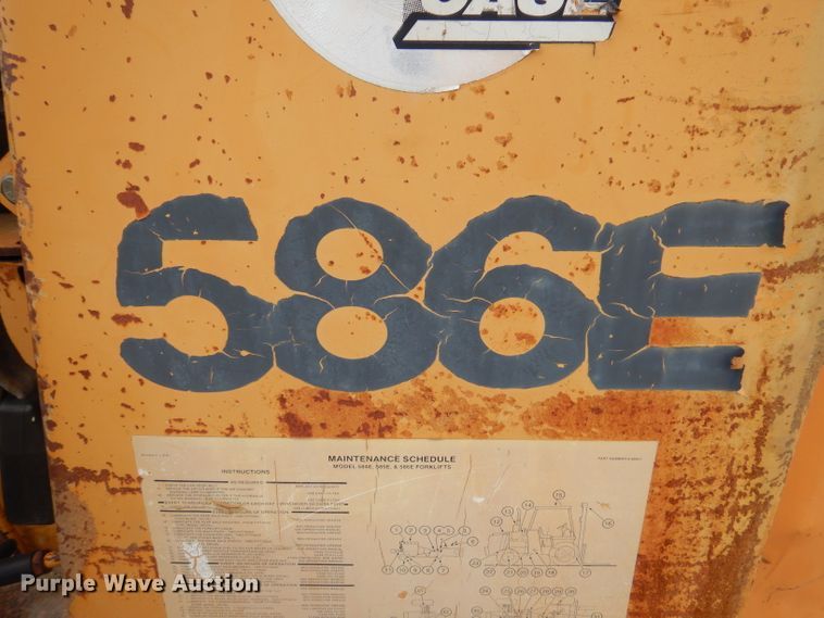 image for item DA5350 Case 586E  forklift