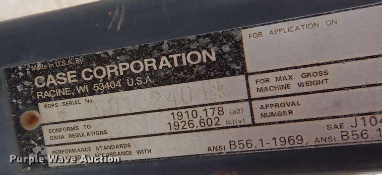 image for item DA5350 Case 586E  forklift