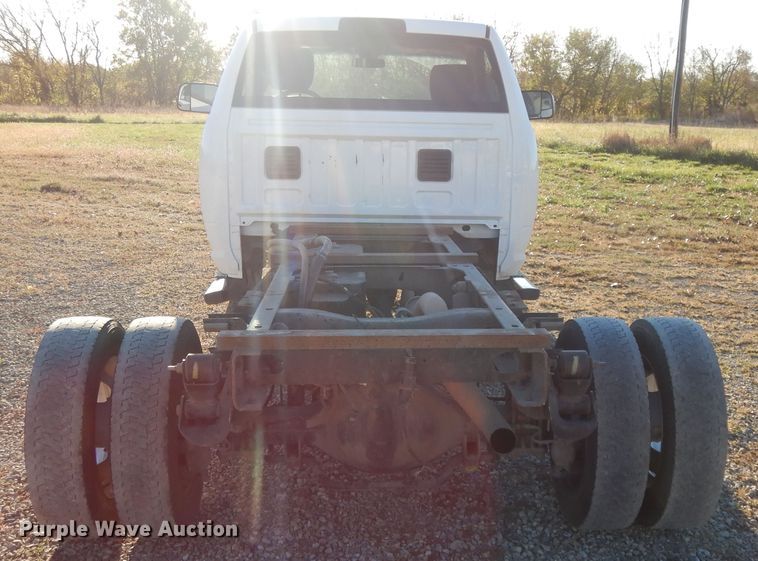 image for item DD6696 2016 Dodge Ram 5500  truck cab and chassis