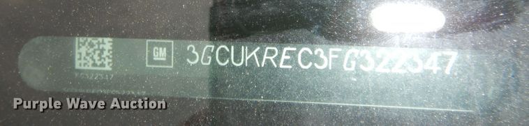 image for item DG0857 2015 Chevrolet Silverado 1500  Crew Cab pickup truck