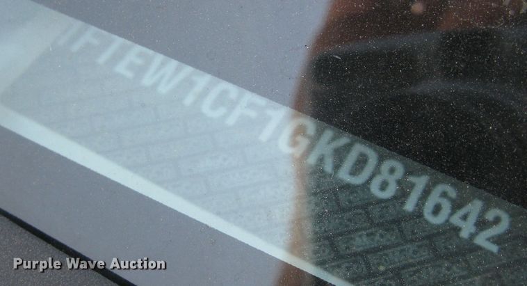 image for item DG5297 2016 Ford F150 XL  SuperCrew pickup truck