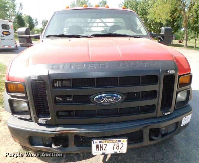 image for item DK8624 2009 Ford F550 Super Duty XL  flatbed truck