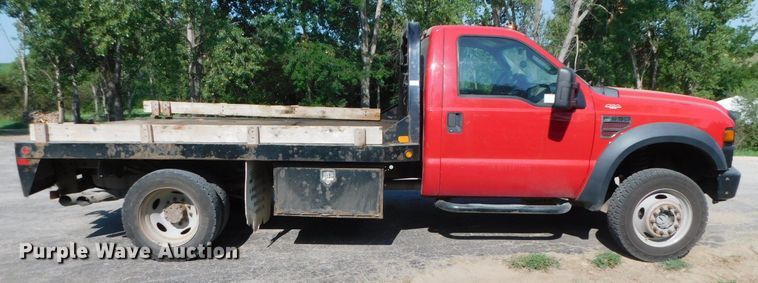 image for item DK8624 2009 Ford F550 Super Duty XL  flatbed truck