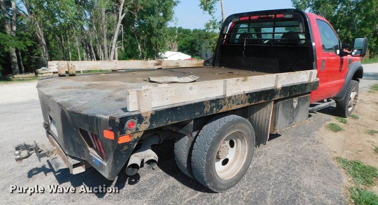 image for item DK8624 2009 Ford F550 Super Duty XL  flatbed truck