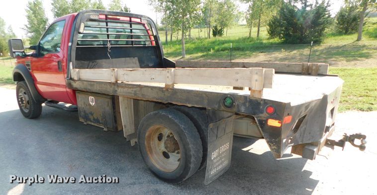 image for item DK8624 2009 Ford F550 Super Duty XL  flatbed truck