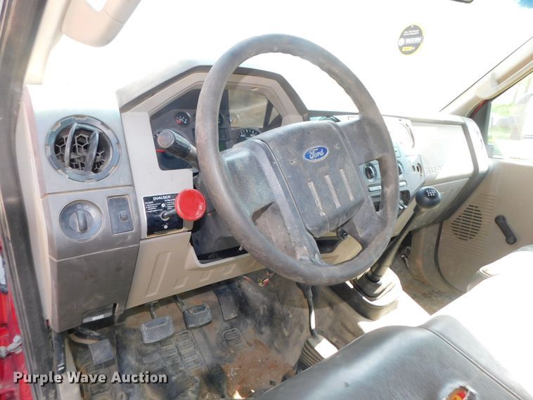 image for item DK8624 2009 Ford F550 Super Duty XL  flatbed truck