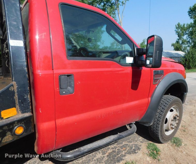 image for item DK8624 2009 Ford F550 Super Duty XL  flatbed truck